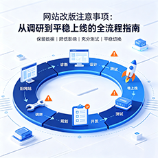 浏阳建站-网站改版注意事项：从调研到平稳上线的全流程指南