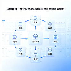 芙蓉建站-从零开始：企业网站建设完整流程与关键要素解析