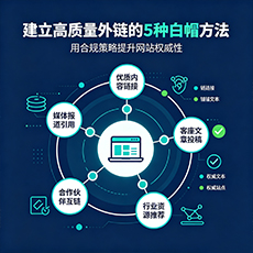 长沙市建站-建立高质量外链的5种白帽方法